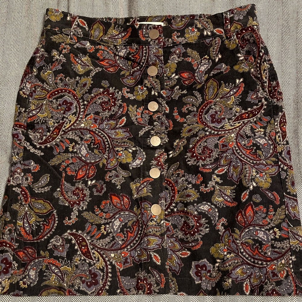 Loft Outlet Corduroy Skirt